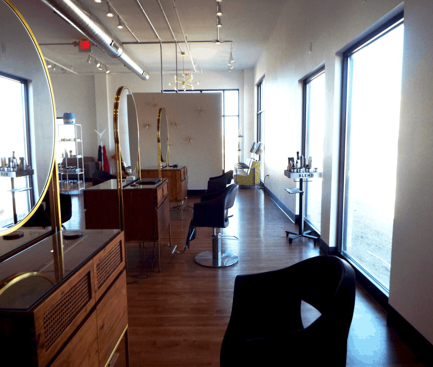 Urban Etta Salon Work Area